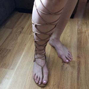 ALDO Lace Up Gladiator Sandals